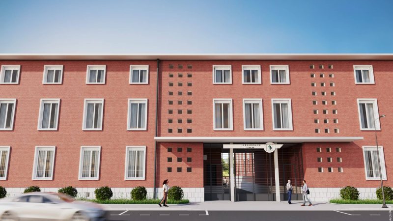 Résidence Ciron Façade APRIM Occitanie Albi