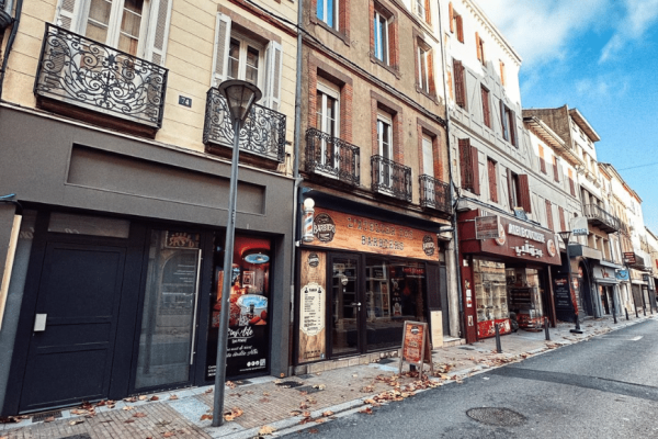 Vue rue de la résidence rue croix verte.